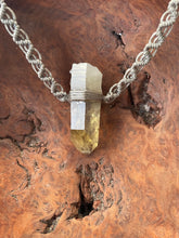 Load image into Gallery viewer, Citrine Necklace on Silver
