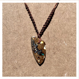 Australian Boulder Opal Necklace