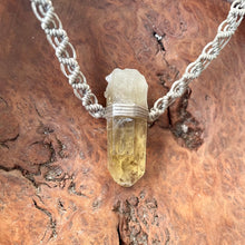 Load image into Gallery viewer, Citrine Necklace on Silver