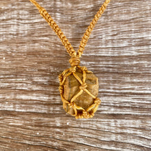 Load image into Gallery viewer, Tigers Eye (Raw) Necklace