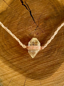 Hermiker Diamond on Peach Hemp