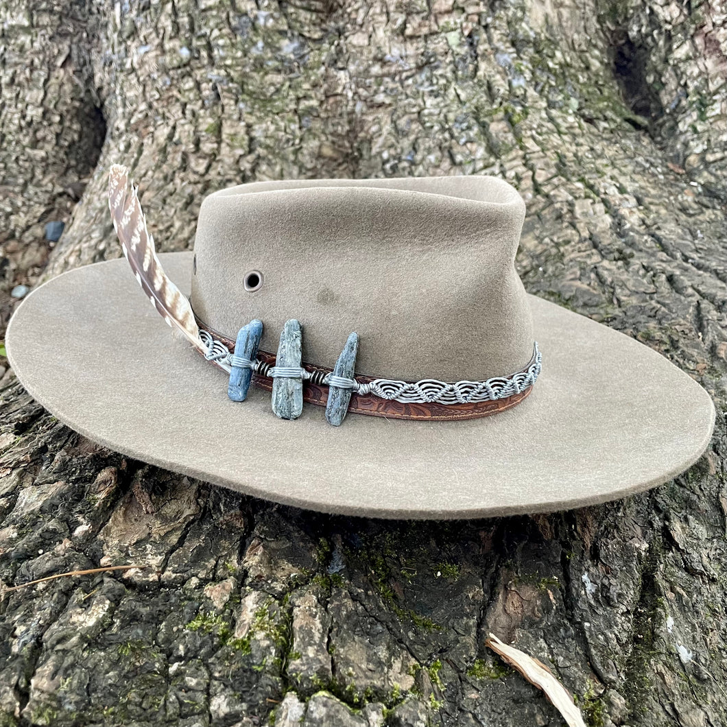 Hatband Kyanite on Silver