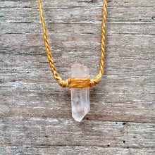 Load image into Gallery viewer, Clear Quartz Choker/Necklace