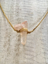 Load image into Gallery viewer, Clear Quartz Choker/Necklace