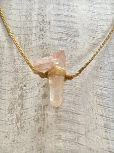 Clear Quartz Choker/Necklace