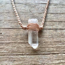 Load image into Gallery viewer, Clear Quartz Choker/Necklace