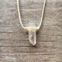 Load image into Gallery viewer, Clear Quartz Choker/Necklace